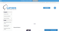 Desktop Screenshot of lensesonline.co.nz
